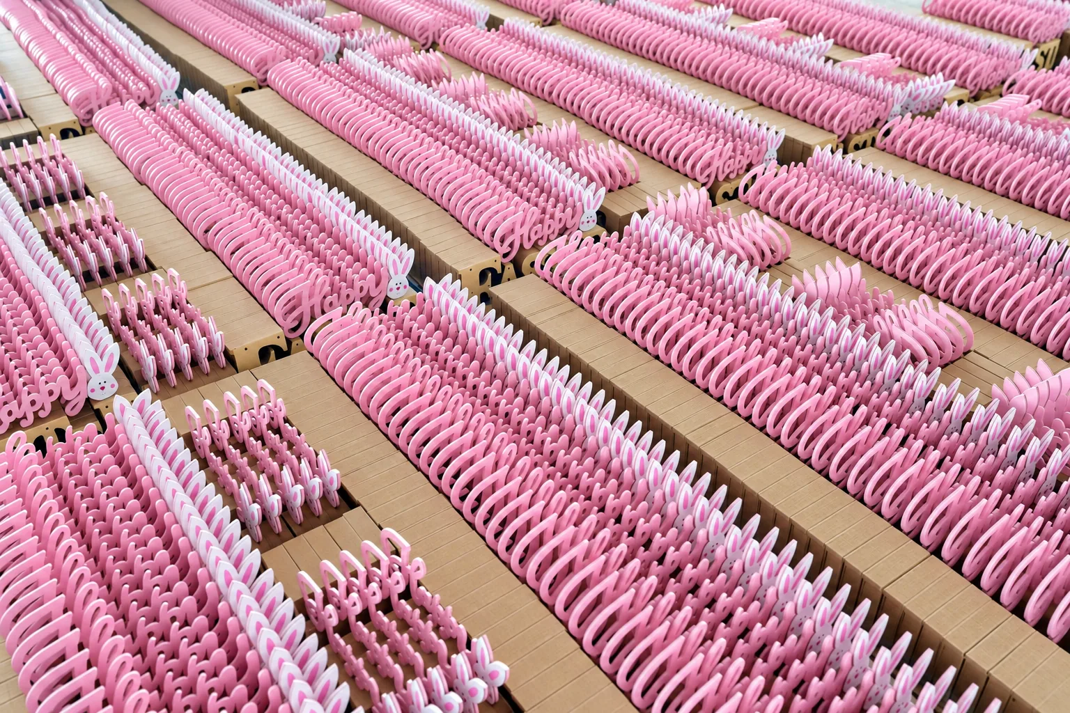 Seasonal products arranged during production