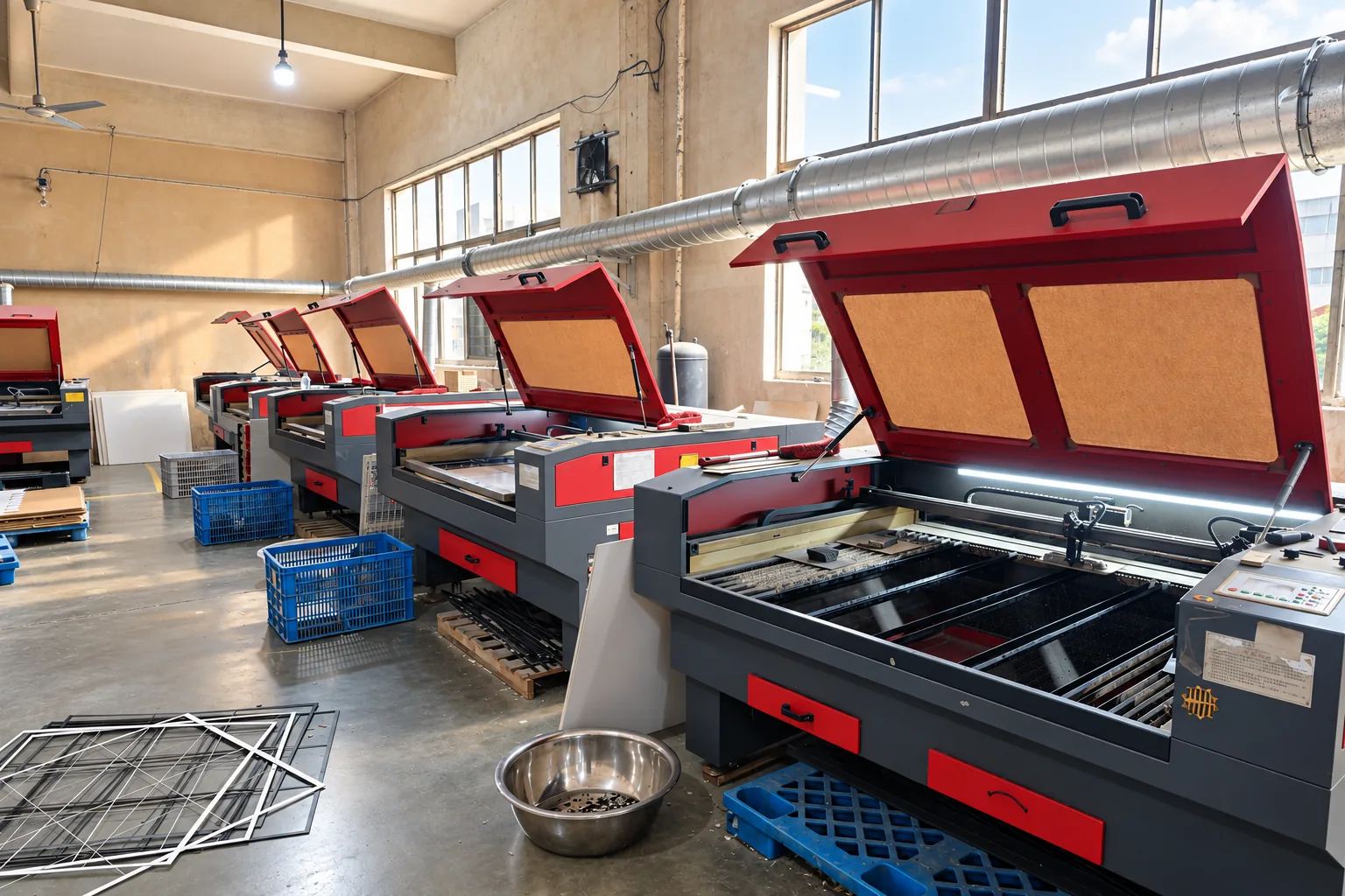 Precision cutting workshop
